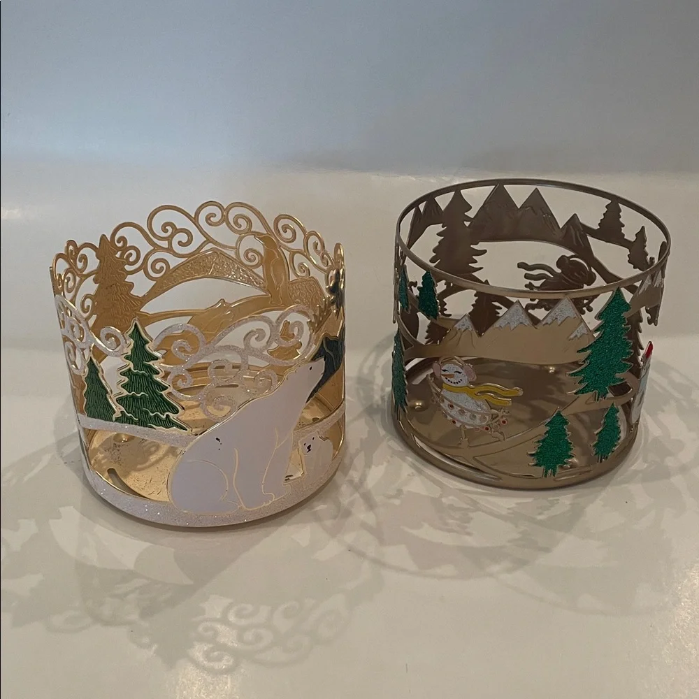 Bath & Body Works Candle Holders Set of 2 - Picture 2 of 7